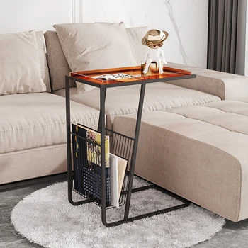 Кофейный диван, консольный столик, прихожая, Прикроватная тумбочка, веранда, Узкий угловой столик, подставки для телевизора, мебель для дома Konsola YX50CT
